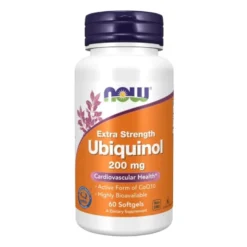 NOW FOODS Ubiquinol 200 mg 60 softgels