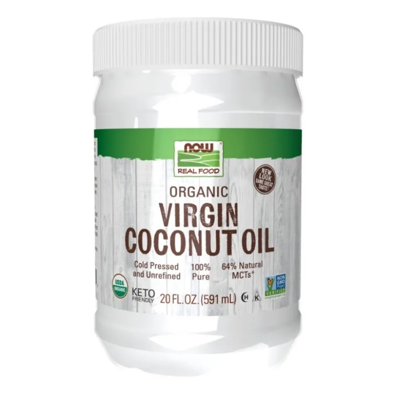 NOW FOODS Virgin Coconut Oil Organic 591 ml.