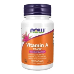 NOW FOODS Witamina A 10,000 IU 100 caps.
