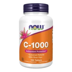 NOW FOODS Witamina C-1000 Sus.Release 100 tabs.