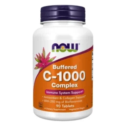 NOW FOODS Witamina C-1000 90 tabs.