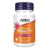 NOW FOODS Witamina D3 5000 IU 120 tab. do żucia