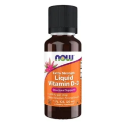 NOW FOODS Witamina D3 Liquid 1000IU 30 ml