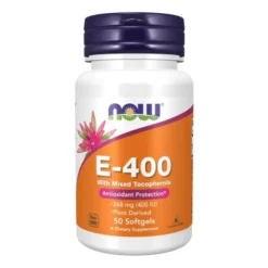 NOW FOODS Witamina E-400 Mixed Tocopherols 50 softgels
