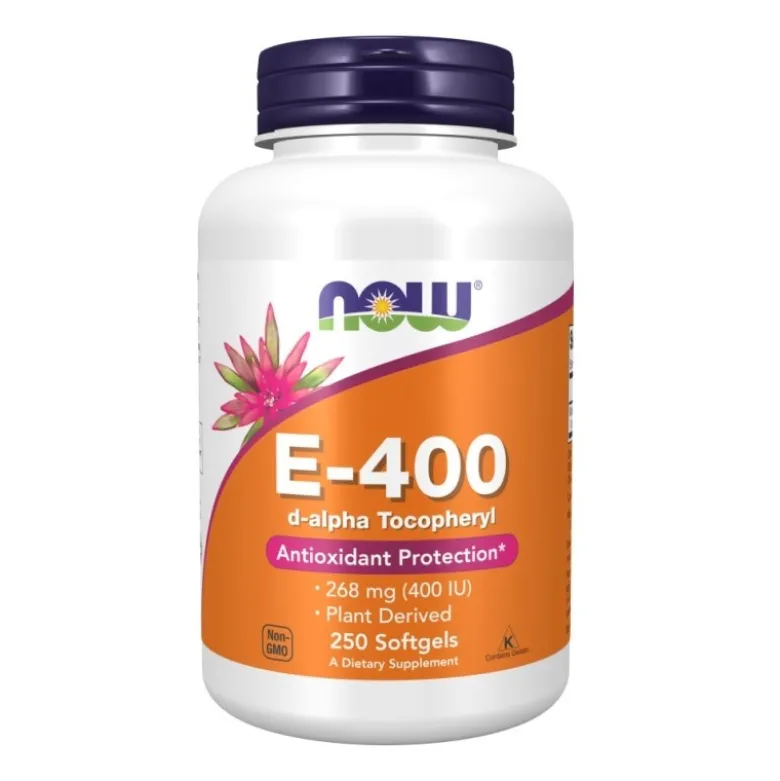 NOW FOODS Witamina E-400 250 softgels
