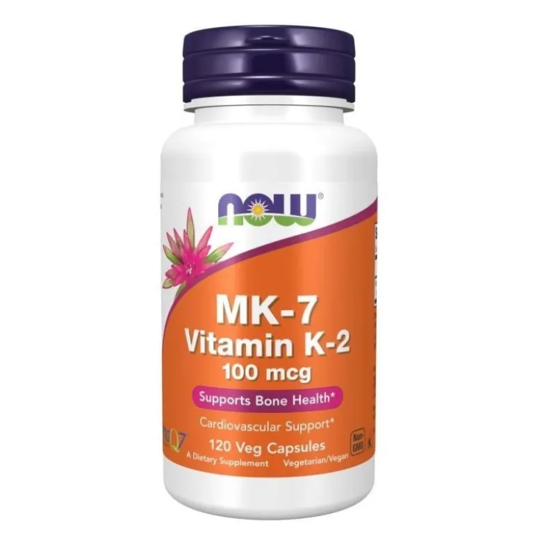 NOW FOODS Witamina K-2 MK7 100 mcg 120 caps.