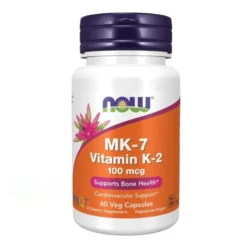 NOW FOODS Witamina K-2 MK7 100 mcg 60 caps.