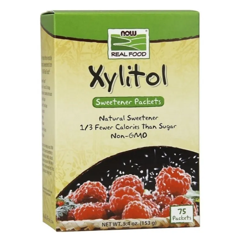 NOW FOODS Xylitol 75 sasz.