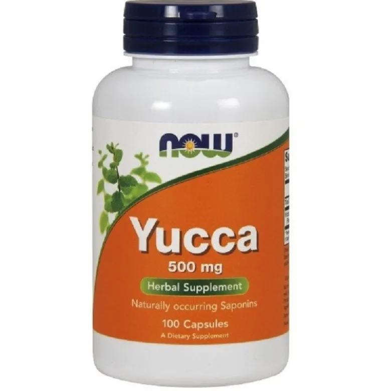 NOW FOODS Yucca 500 mg - 100 caps.