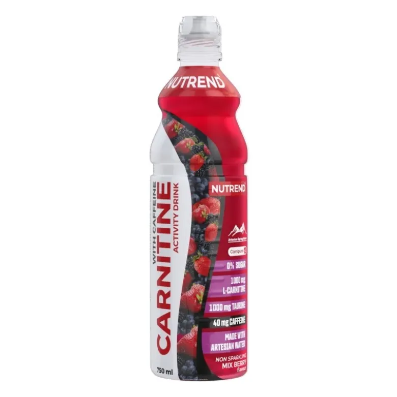 NUTREND L-Carnitine Drink Active 750 ml Non Sparkling + Caffeine