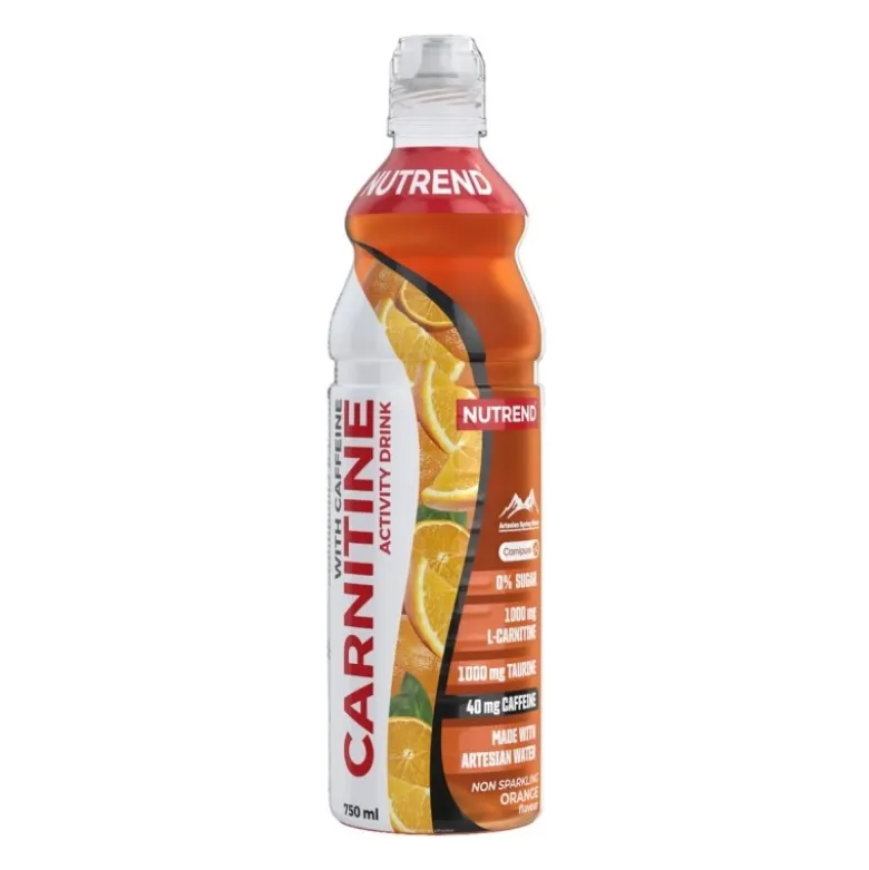 NUTREND L-Carnitine Drink Active 750 ml Non Sparkling + Caffeine