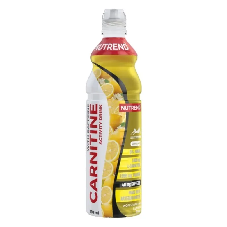 NUTREND L-Carnitine Drink Active 750 ml Non Sparkling + Caffeine