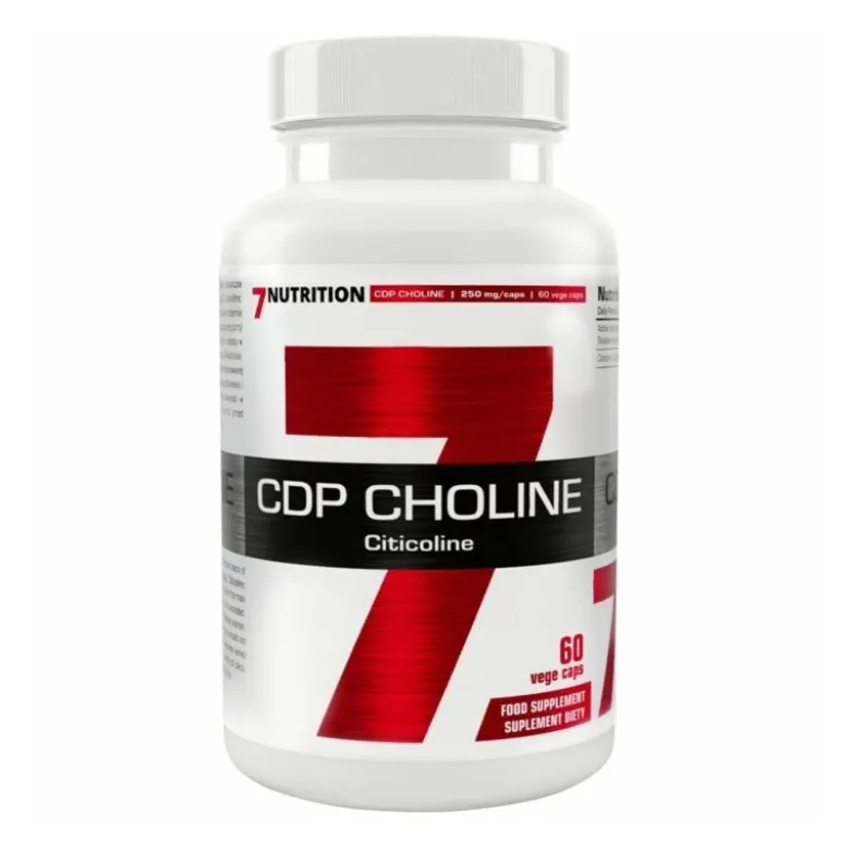 7NUTRITION CDP Choline - Citicoline 60 vege caps.