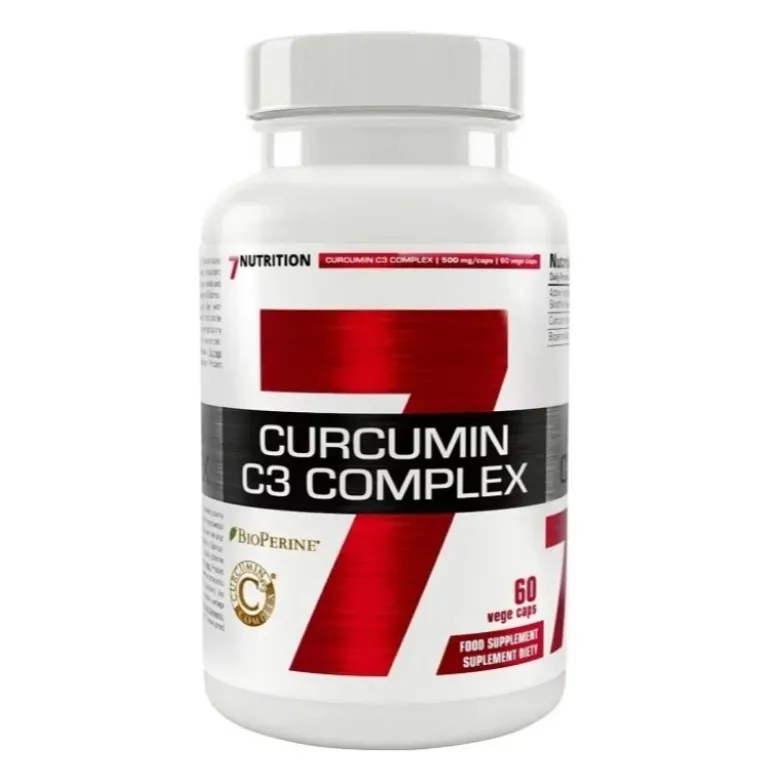 7NUTRITION Curcumin C3 Complex 60 veg caps.