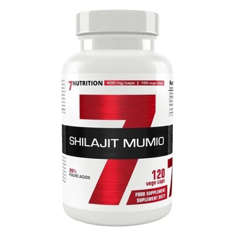 7NUTRITION Shilajit Mumio 120 veg caps.
