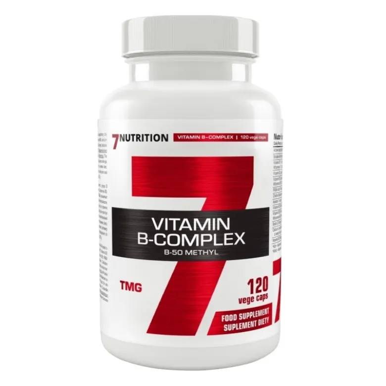7 NUTRITION Vitamin B-Complex B-50 Methyl 120 veg caps.
