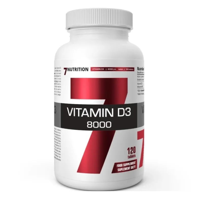 7 NUTRITION Witamina D3 8000 120 tabs.