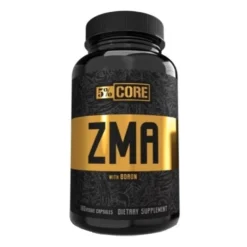 5% NUTRITION ZMA Core 180 veg caps.