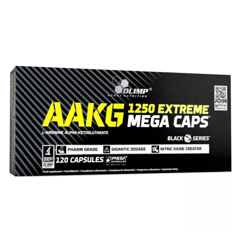 OLIMP AAKG Mega Caps 120 caps.