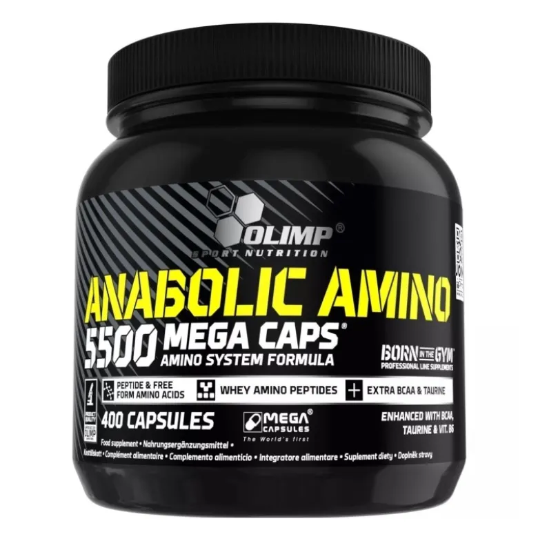 OLIMP Anabolic Amino 5500 Mega Caps 400 caps.