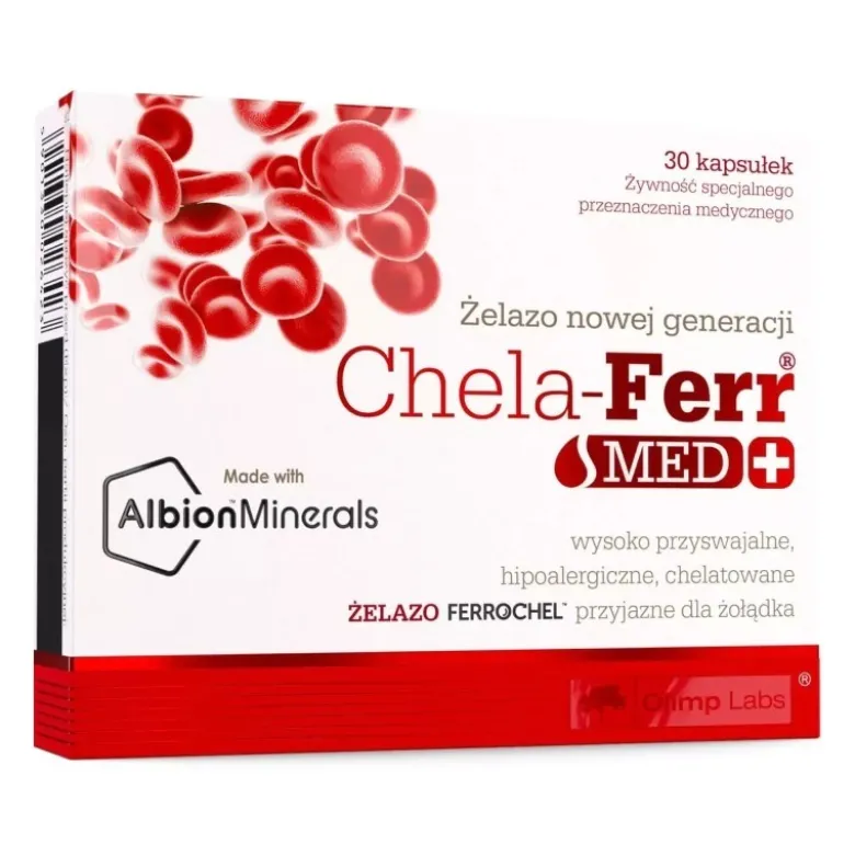 OLIMP Chela Ferr Med 30 caps.