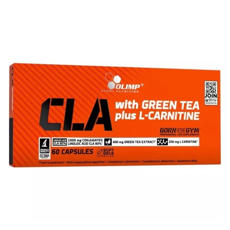 OLIMP CLA Green Tea + L-Carnitine 60 caps.