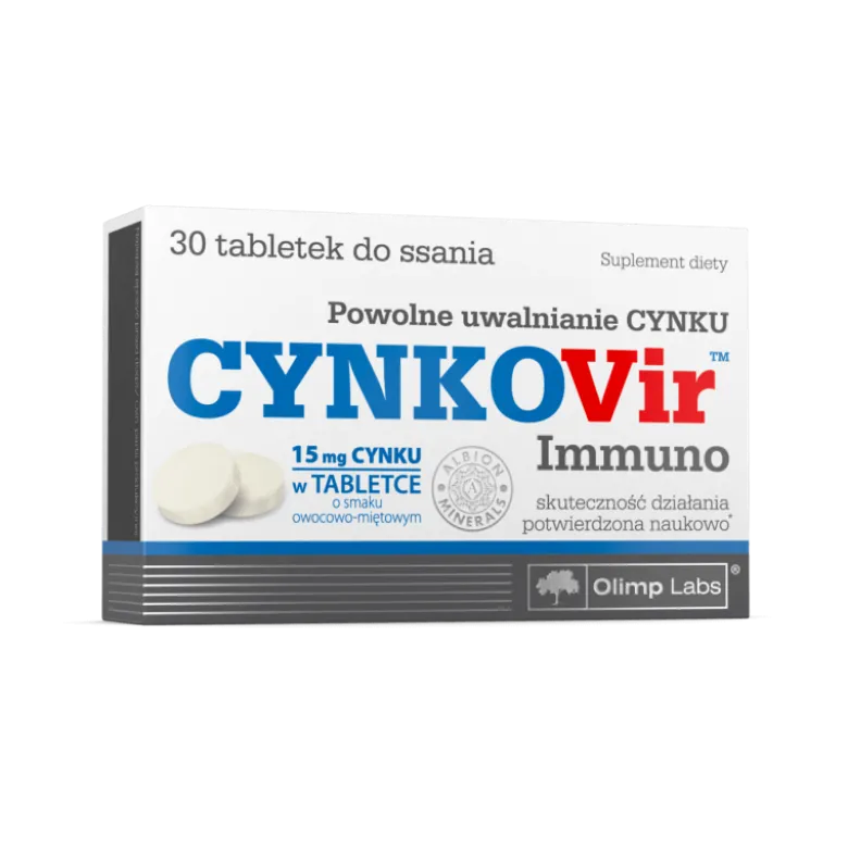 OLIMP Cynkovir Immuno 30 tabletek do ssania