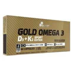 OLIMP Gold Omega 3 D3+K2 Sport Edition 60 caps.
