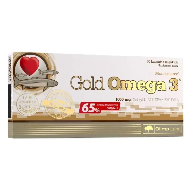 OLIMP Gold Omega 3 (65%) 1000 mg 60 softgels