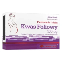OLIMP Kwas Foliowy 400 ug 60 tabs.
