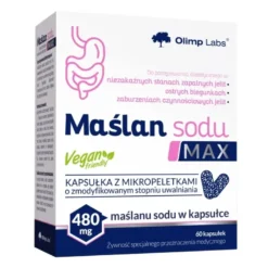 OLIMP Maślan Sodu MAX 480 mg 60 caps.