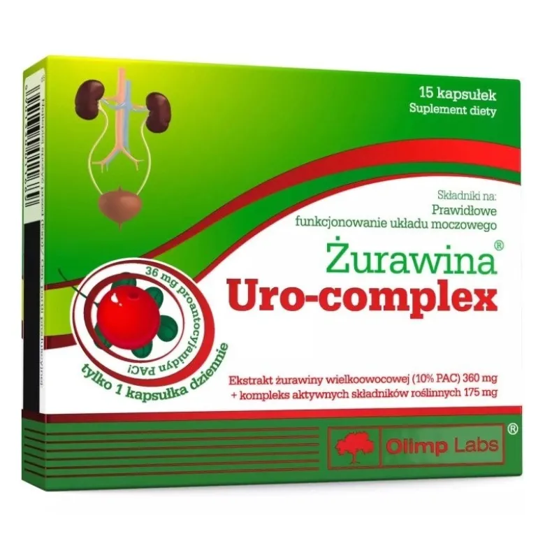 OLIMP Żurawina Uro-complex 15 caps.