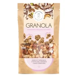 ORZECHOWNIA Granola 320 g Orzechy Nerkowca z Pistacjami, Kokosem i Białą Czekoladą