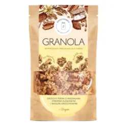 ORZECHOWNIA Granola 320 g Orzechy Pekan z Migdałami, Syropem Klonowym i Masłem Orzechowym