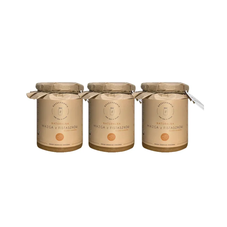 ORZECHOWNIA Masło Słony Karmel 3x500 g