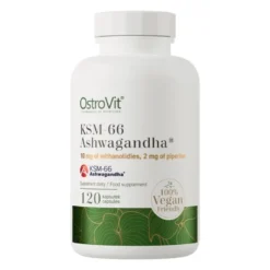 OSTROVIT Ashwagandha KSM-66 120 veg caps.