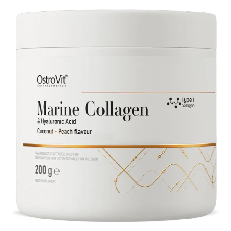 OSTROVIT Marine Collagen Hyaluronic Acid 200 g Coconut Peach