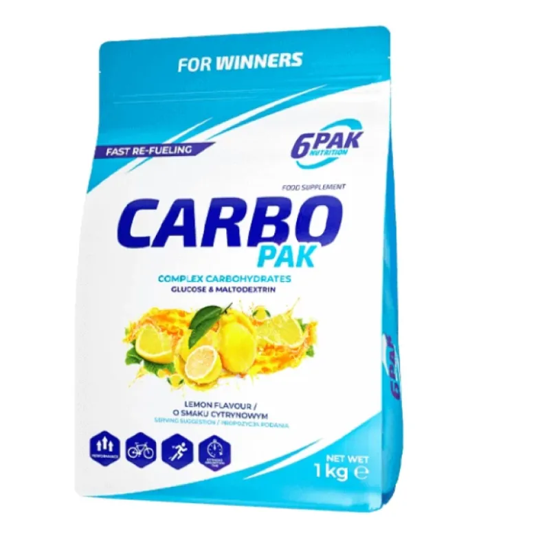 6PAK Carbo Pak 1000 g