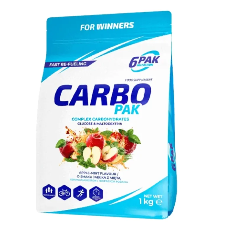 6PAK Carbo Pak 1000 g