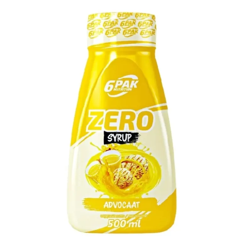 6PAK Syrop Zero 500 ml.