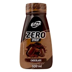 6PAK Syrop Zero 500 ml Czekolada