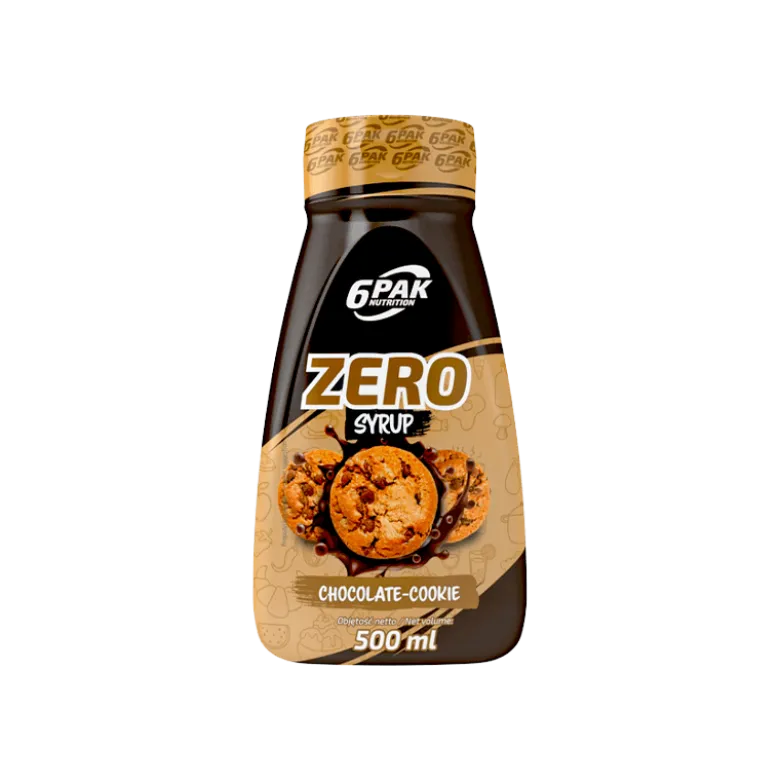 6PAK Syrop Zero 500 ml Czekolada Ciastko