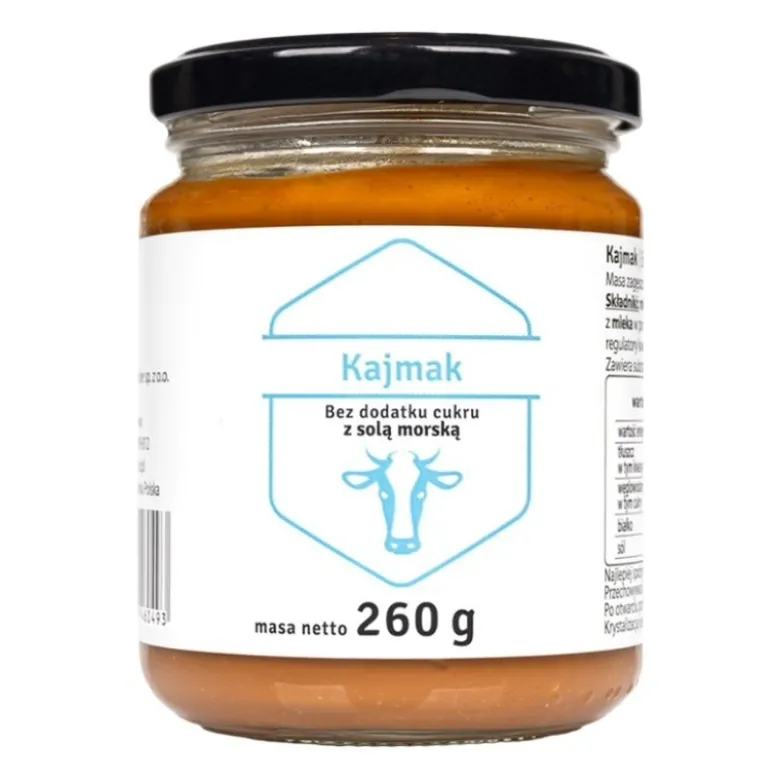 POLDER Kajmak Bez Cukru 260 g z Solą Morską