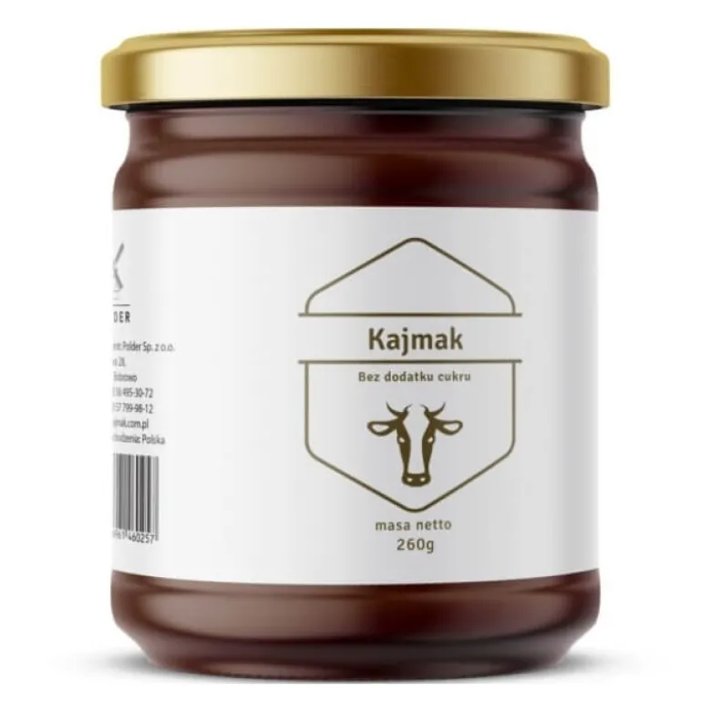 POLDER Kajmak Bez Dodatku Cukru 260 g