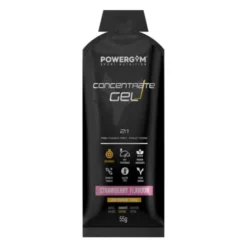 POWERGYM Concentrate Gel 55 g+Caffeine Strawberry