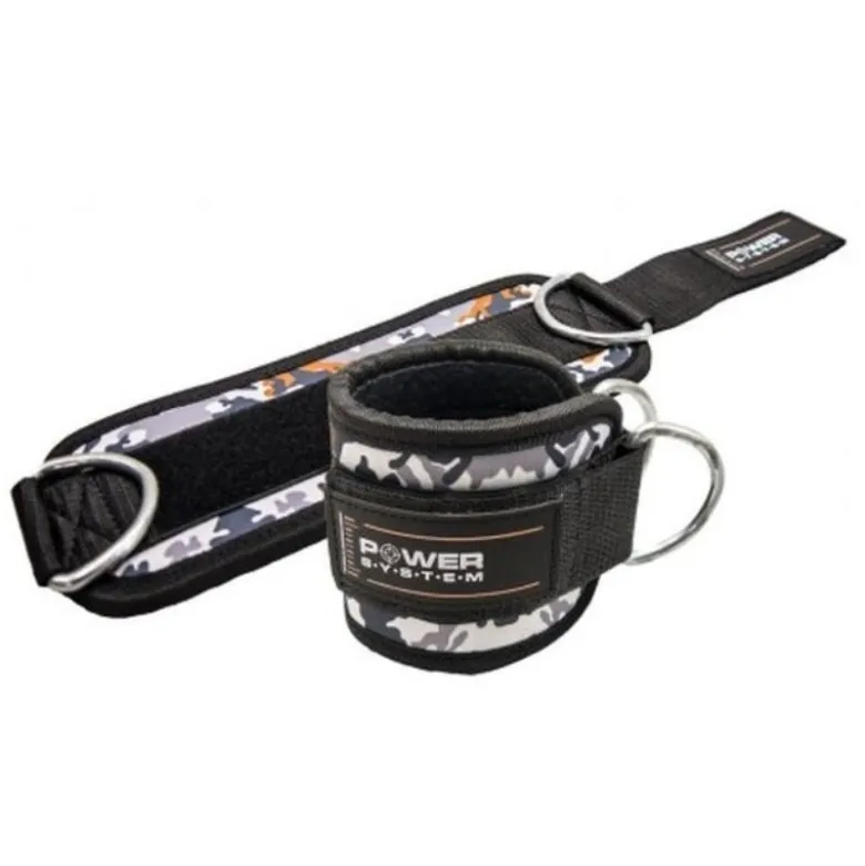 POWER SYSTEM Opaska Do Wyciągu Ankle Strap 3470 Camo Brown