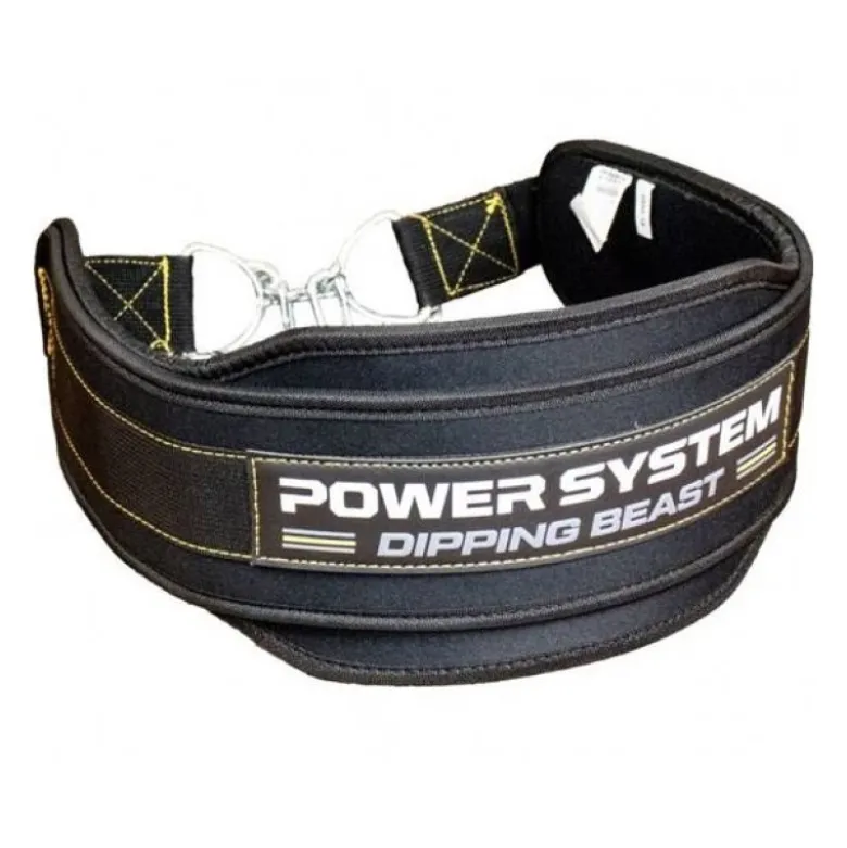 POWER SYSTEM Pas nylonowy z łańcuchem Dipping Beast 3860