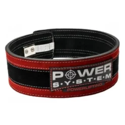 POWER SYSTEM Pas Skórzany Stronglift 3840 RED