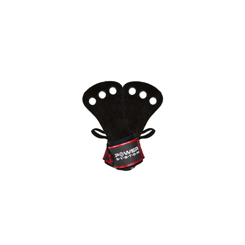 POWER SYSTEM Skórki Crossfit Grips RED