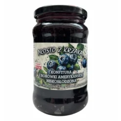 PROSTO Z KARZAKA Konfitura z Borówki Amerykańskiej Niskosłodzona 450 g